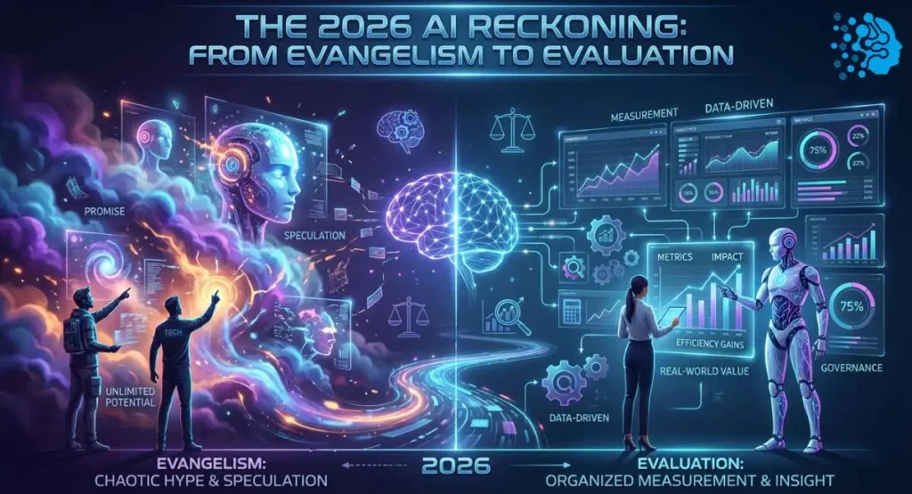 The 2026 AI Reckoning: From Evangelism to Evaluation
