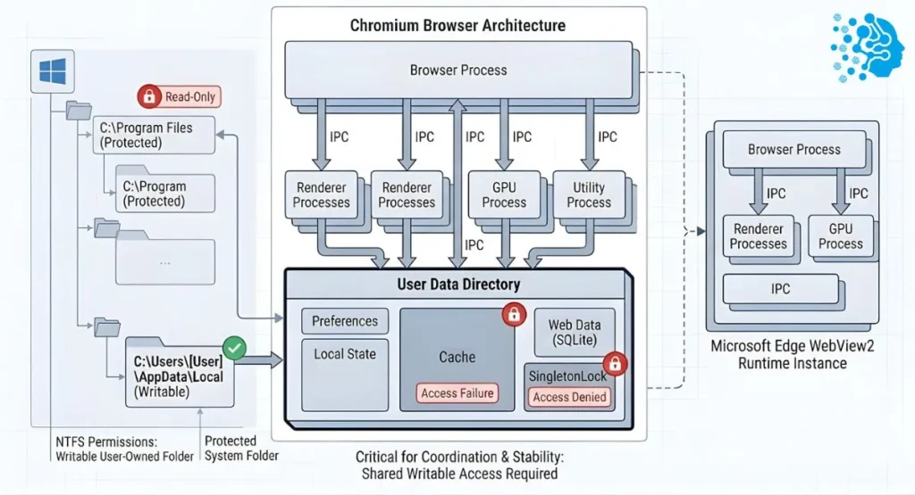 The Chromium Architecture: Why Data Directories Matter