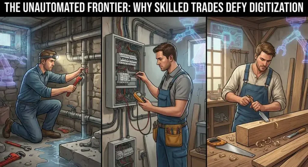 The Unautomated Frontier: Why Skilled Trades Defy Digitization