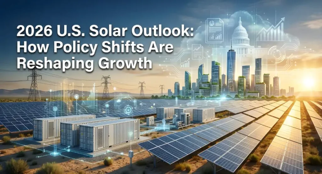 2026 U.S. Solar Outlook: How Policy Shifts Are Reshaping Growth